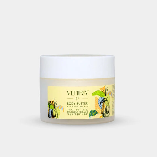 Venira Avocado & Shea Ultra-Rich Body Butter – 72H Hydration for Cracked Skin