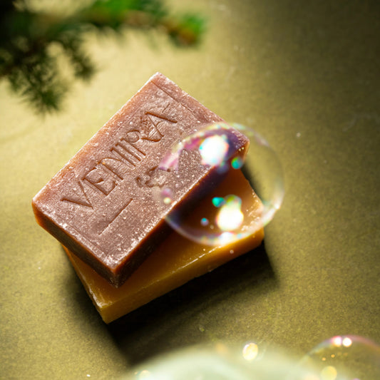 Venira Coconut Vanilla Exfoliating Bar Soap – Tropical Scented, Skin-Softening