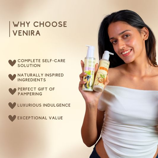 Venira's Luxurious 5-Piece Coco Vanilla & Herbal Collection