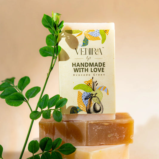 Venira Organic Avocado Moisturizing Bar Soap – Hydrating & Vegan for Dry Skin